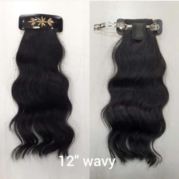 Flat Clip Ponytails